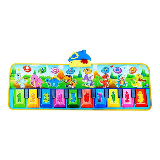 Alfombra Interactiva Musical Para Niños 110 X 36 Cm