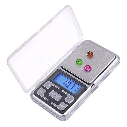 Balanza Digital De Precisión 0,01g Hasta 200g De Bolsillo  Gris