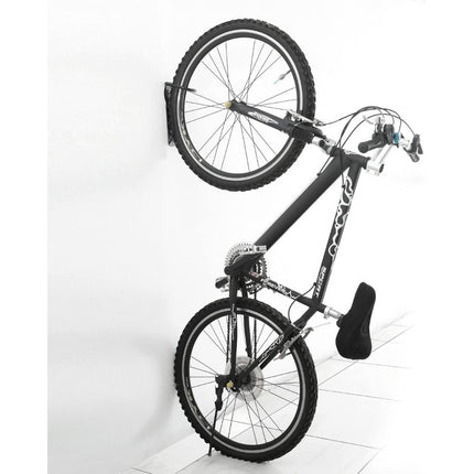 Soporte De Pared Para  Bicicleta Rueda Fija  Negro