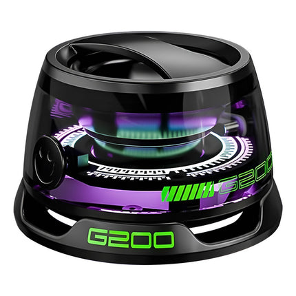 Parlante Magnetico Con Luz Led G200 Negro