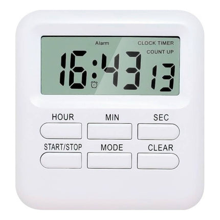 Timer Digital 3 En 1 Timer, Despertador Y Reloj