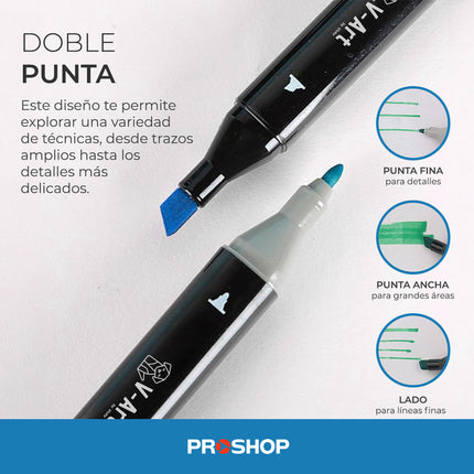 Marcadores Doble Punta Bolso Fibra Resaltador X 168