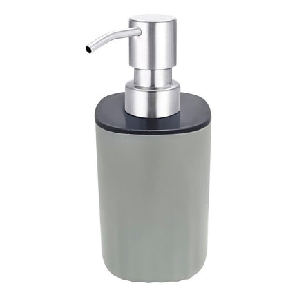 Dispensador De Jabon Ceramica Liso Negro
