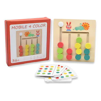 Juego Didáctico De Colores 15x15cm X