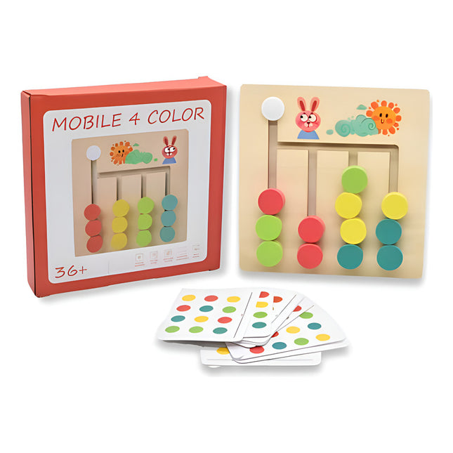 Juego Didáctico De Colores 15x15cm X