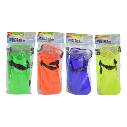 Set De Snorkel Con Patas 38 X 14 Cm X