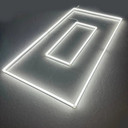 Módulo Led Rectangular Blanco 400w Para Techo Blanco