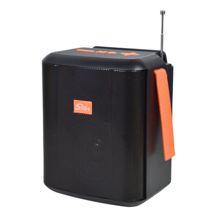 Parlante Bluetooth Con Cargador Solar 2500mah Cep00789 Negro