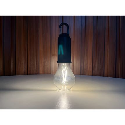 Luz Retro Recargable Solar De Colgar Led Cálida