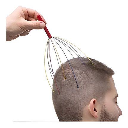 Rasca  Cabeza Y Cuero Cabelludo Ideal Para Relax Masajeador Variado