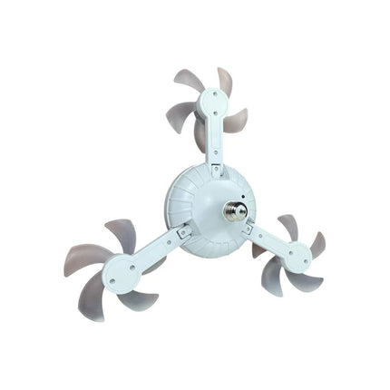 Llampara Dron Con Ventilador X3 Control Remoto 2.54 Cm