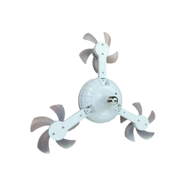 Llampara Dron Con Ventilador X3 Control Remoto 2.54 Cm