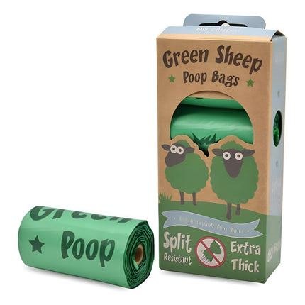 Bolsas Biodegradables Para Mascotas X4 Rollos 60 Unidades X