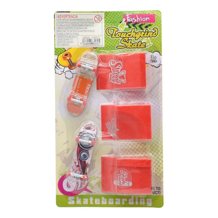Mini Skate Con Rampas 5pcs. Ty363172 V