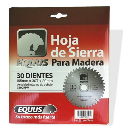 Sierra Circular Inalámbrica Brushless Equus 20v 165mm Solo C Rojo 50hz