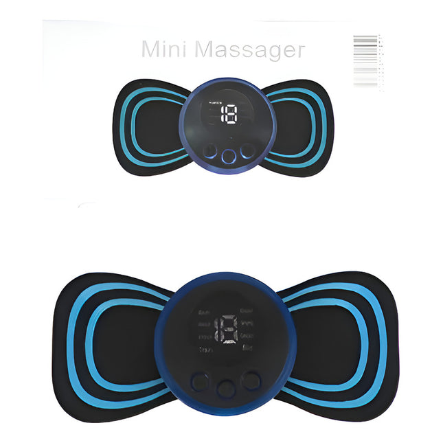 Mini Masajeador Recargable Estimulador  Azul