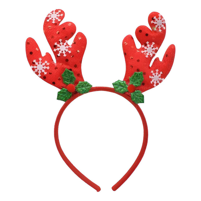 Vincha Tiara De Navidad 27x12cm Varios Modelos Ccm00811