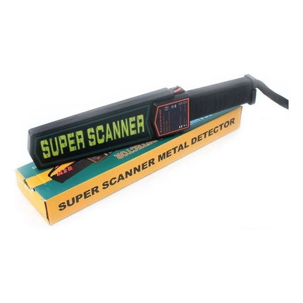 Detector De Metales Manual - Seguridad Y Vigilancia Negro