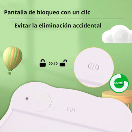 Pizarra Magica Para Dibujar Luz Led Gato Varios