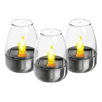 Velas Solares Decotarivas Set De 3 -485-15 V