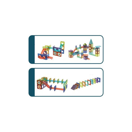 Juego Bloques Magnéticos 96 Pcs Juguete De Construcción 142