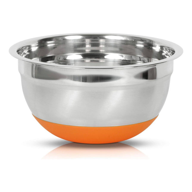 Bowl Acero 18cm Con Base De  Silicona