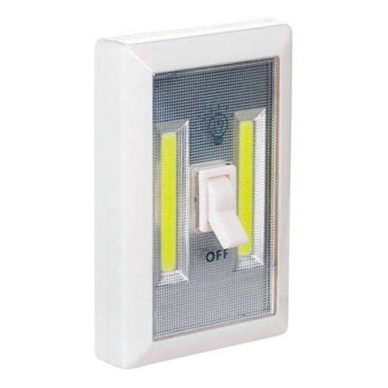 Luz Led Con Llave Tipo Placa Placares Baul Auto Emergencias Blanco