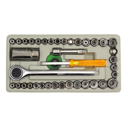 Juego De Dados 40 Piezas Con Mango De Cricket Extensible