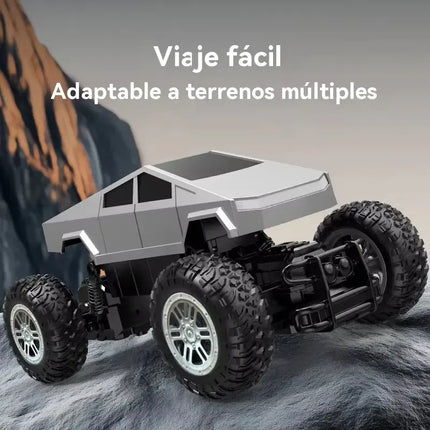 Auto Camioneta A Control Remoto Todo Terreno Gris Oscuro