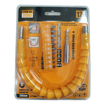 Extension Para Taladro Atornillador Flexible Con Puntas