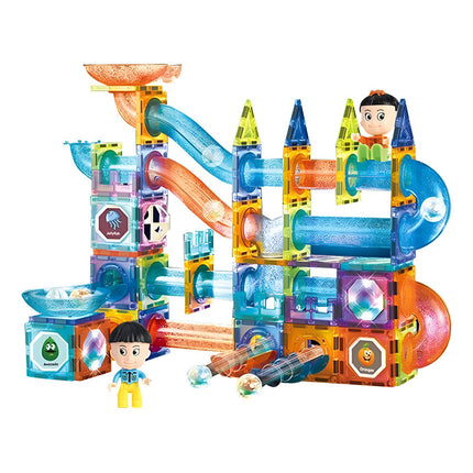 Juego Bloques Magnetico Iluminado Para Construccion 142 Piez 142