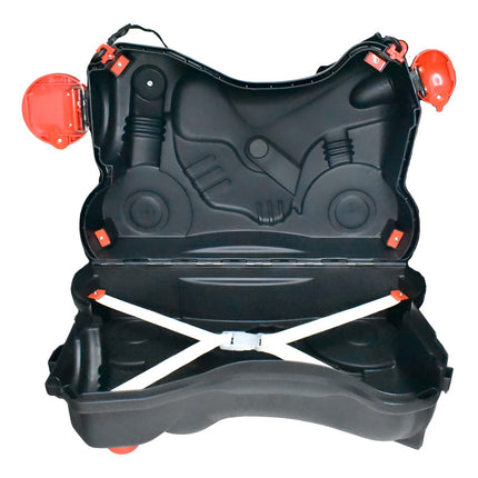 Moto Valija Infantil 48x35x23cm.negra Violeta