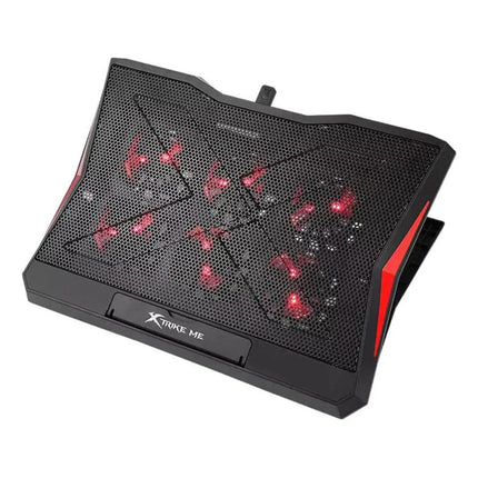 Bandeja Cooler Gamer Xtrike Me Fn-811 6 Ven Negro Negro Rojo