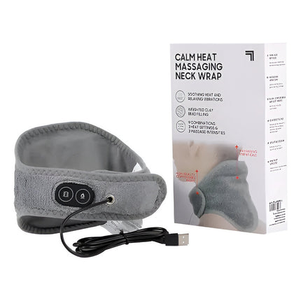 Masajeador De Cuello Vibratorio De Compresa Caliente V