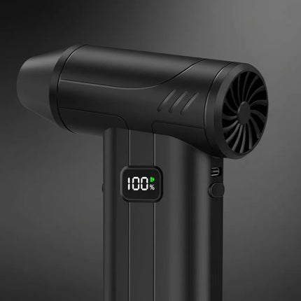 Mini Soplador Potente 6000 Mah Luz Led X9-1 Negro