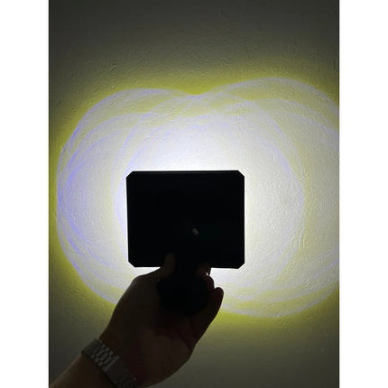 Luz Solar  Con 9 Led + Panel Solar Individual Negro