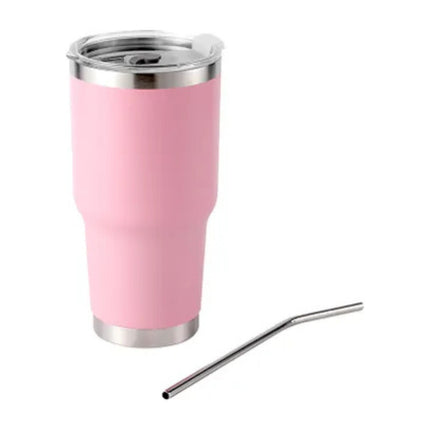 Vaso Térmico Con Tapa Y Sorbito 900 Ml X
