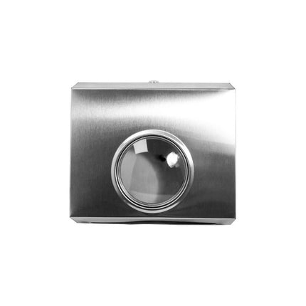 Porta Toallitas P/bano Metalico Con Llave Gris