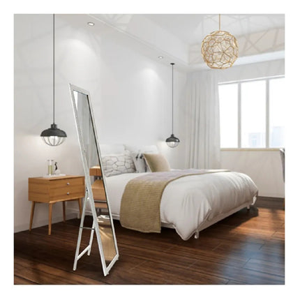 Espejo De Pie Decoracion Living Dormitorio Hogar Blanco