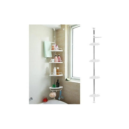 Esquinero  Para Baño Estante Múltiple Ajustable