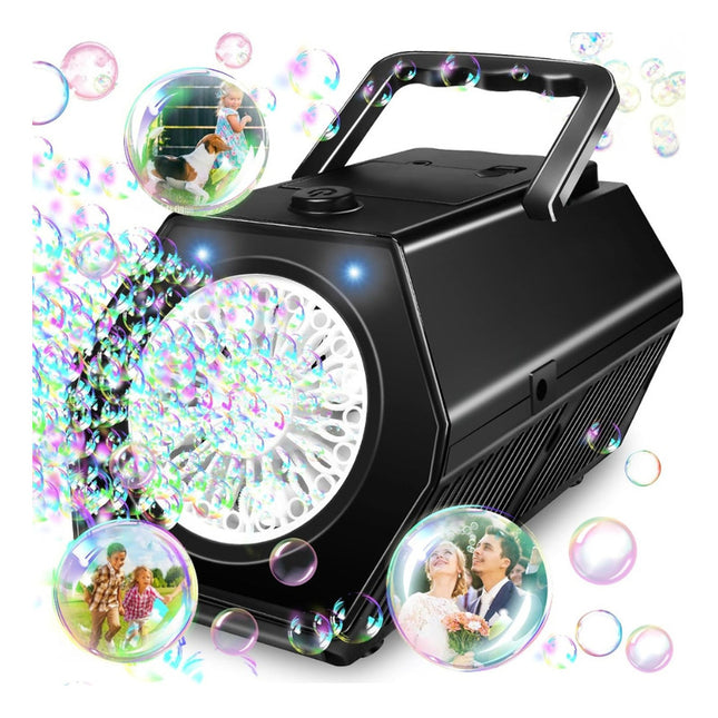 Burbujero Maquina Burbujas Automática Con Luz Fiesta Baile X