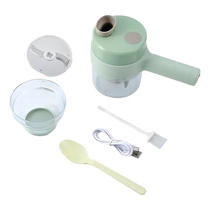Cortadora Electrica De Verduras Usb Agarre Fácil