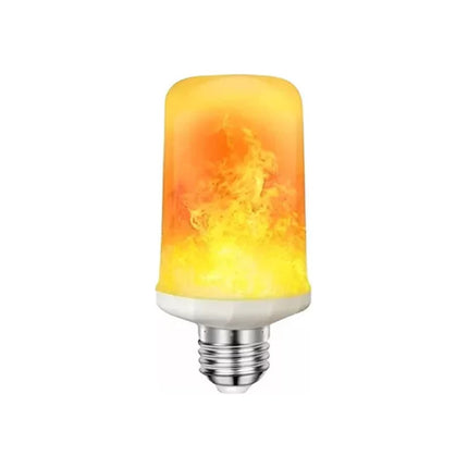 Luz Led Efecto Fuego Llama Naranja