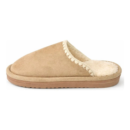 Pantuflas Forradas  Crudo Cgs00738/9/40 Crudo Pantuflas Forradas 40