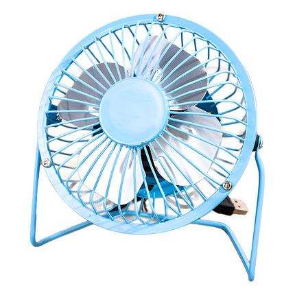 Ventilador Chico Y Portatil Conexión Usb Ideal P Escritorio 15 Cm