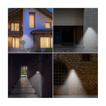 Foco Exterior Solar Led Luz Exterior C/sensor  Blanco Frío Blanco Frío