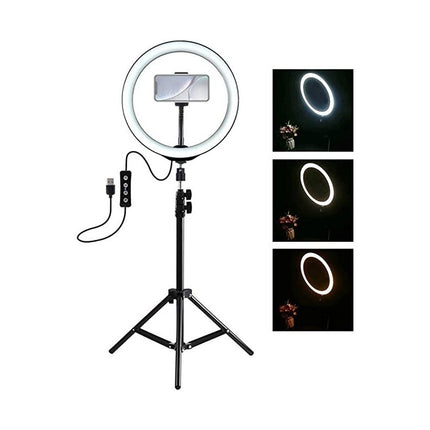 Anillo Luz Aro  Led Tripode Selfie Maquillaje Fotos  2.2m