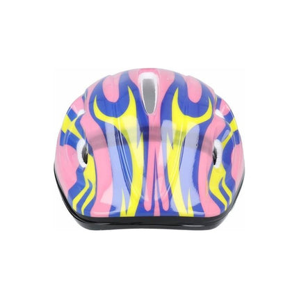 Protección Para Niño-casco Rodilleras Coderas Muñequeras Ros Rosa