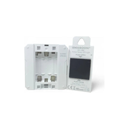 Mini Luz Con Sensor Samsoon Cuadrada A Pila