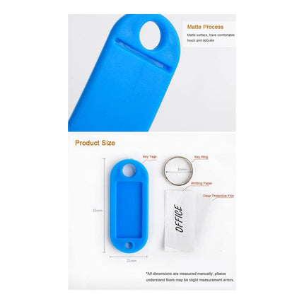 Llavero Identificador Etiqueta Pack X12unidades